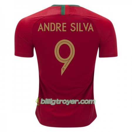 Billige Fotballdrakter Portugal Ander Silva 9 VM 2018 Hjemmedraktsett
